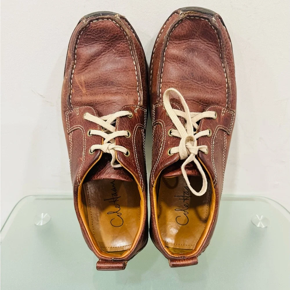 Cole Haan Air Men’s Brown Leather Shoes Size 8,5M 161‎ C07110 K8